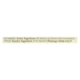 Bach Flower Remedies Essence Gorse - 0.7 Fl Oz